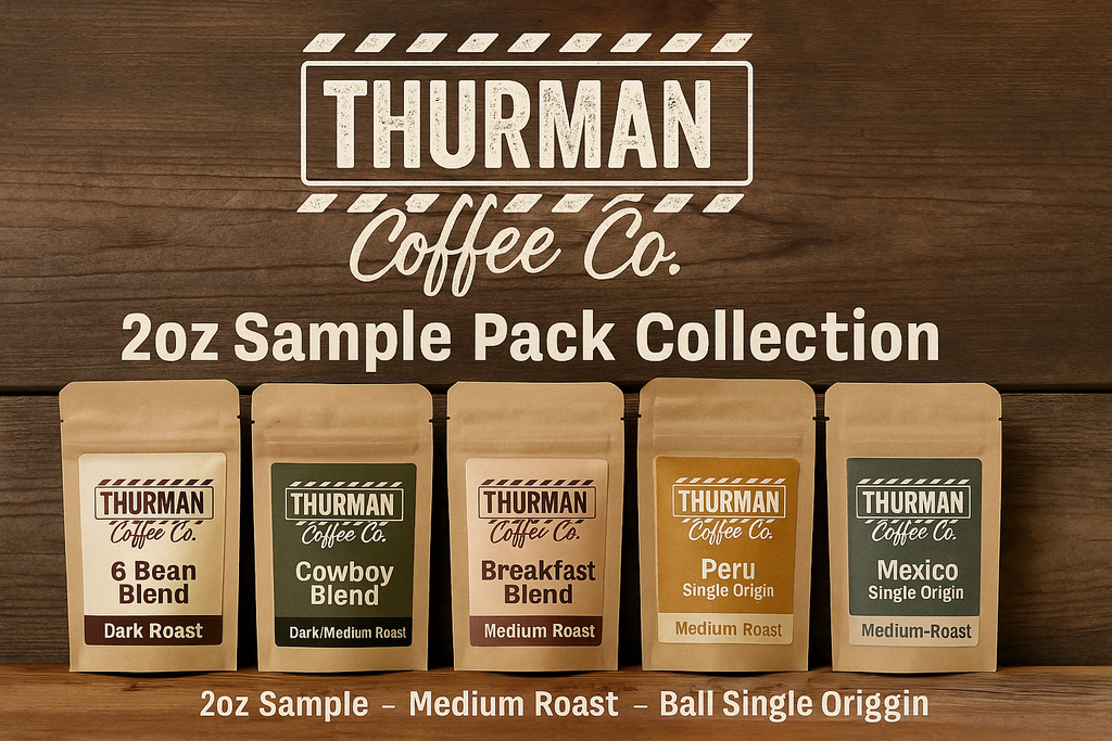 TCC Sample Pack: 6Bean, Cowboy, Breakfast, Peru, Mexico, Bali